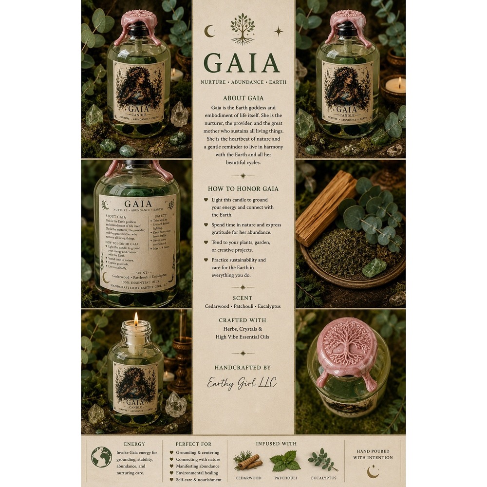 Gaia Oil Candle